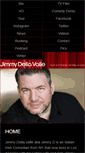 Mobile Screenshot of jimmydellavalle.com