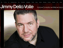 Tablet Screenshot of jimmydellavalle.com